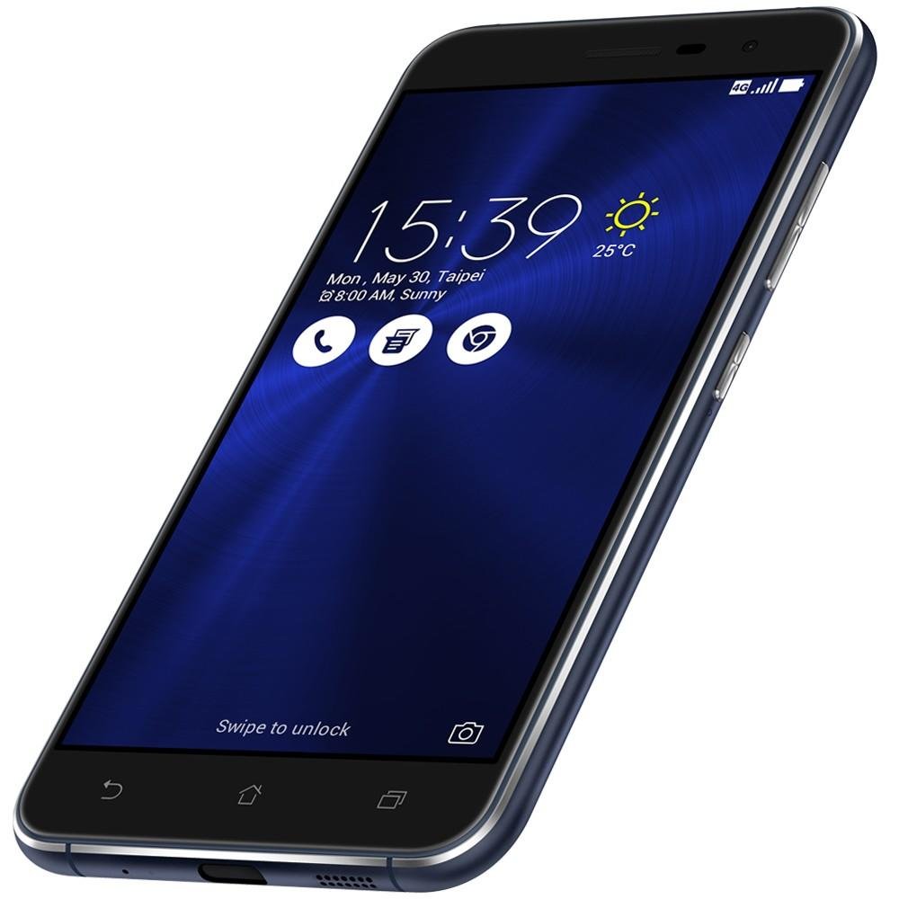 Imagem 14 de 14 do produto Smartphone Asus Zenfone 3, 32GB, 16MP, Tela 5.2´, Preto Safira - ZE520KL-1A074BR