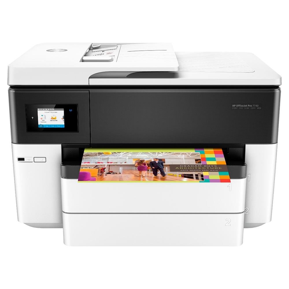 Impressora Multifuncional HP OfficeJet Pro 7740 | KaBuM!