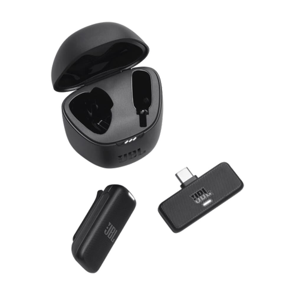 Microfone de Lapela Sem Fio JBL Quantum Stream, Wireless, USB-C, Cancelamento de Ruído, Preto - 28913748 - view 3