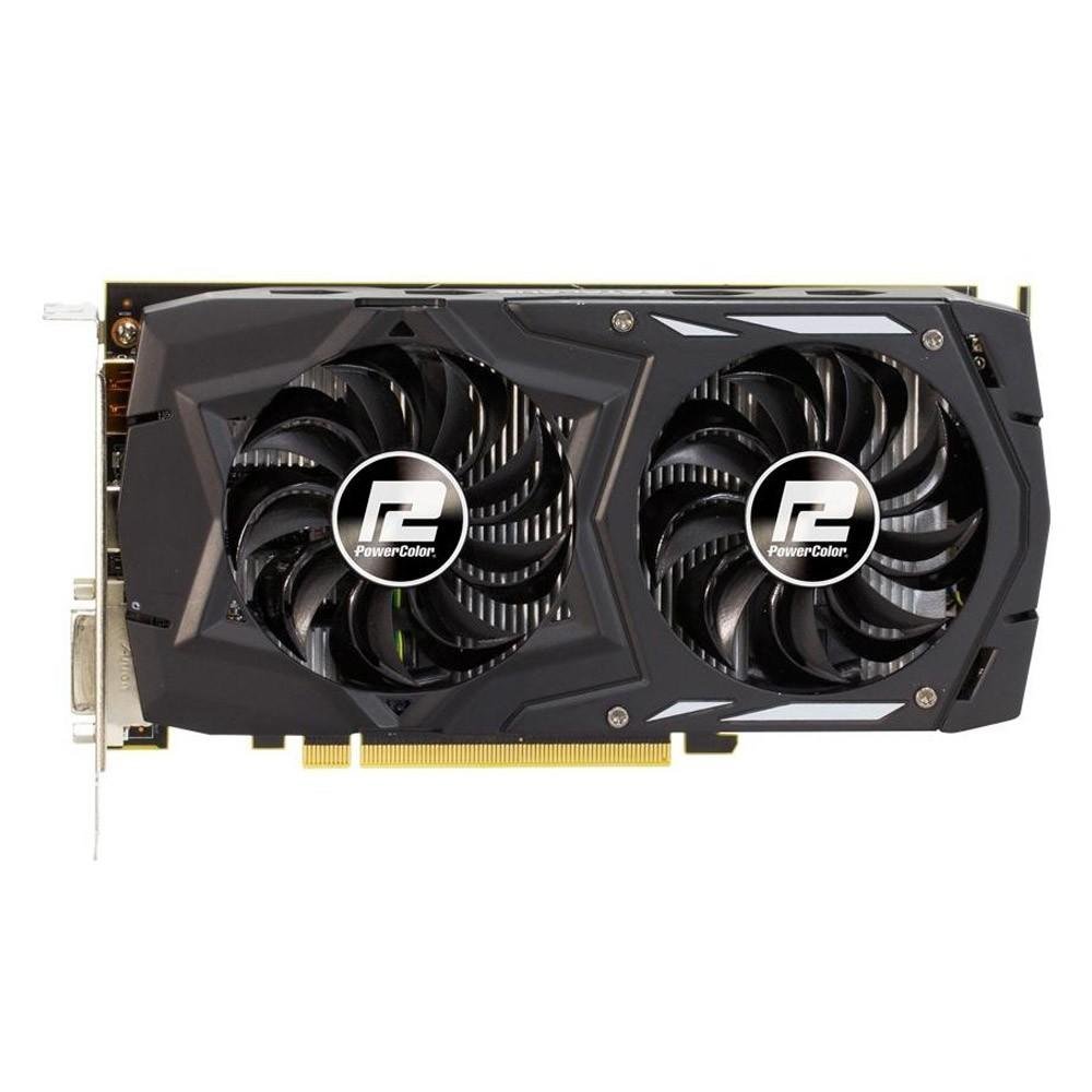 Placa de Vídeo VGA PowerColor AMD Radeon RX 460 Red Dragon 4GB GDDR5 AXRX 460 4GBD5-DHV2/OC