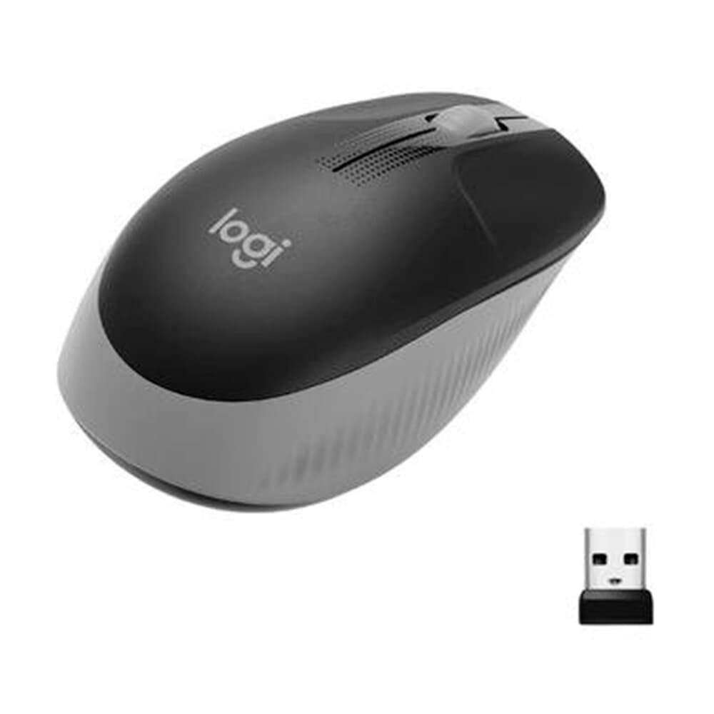 Imagem 5 de 7 do produto Kit Escritório Logitech - Mouse sem fio M190 Cinza + Teclado sem fio K70 + Headset com fio H111