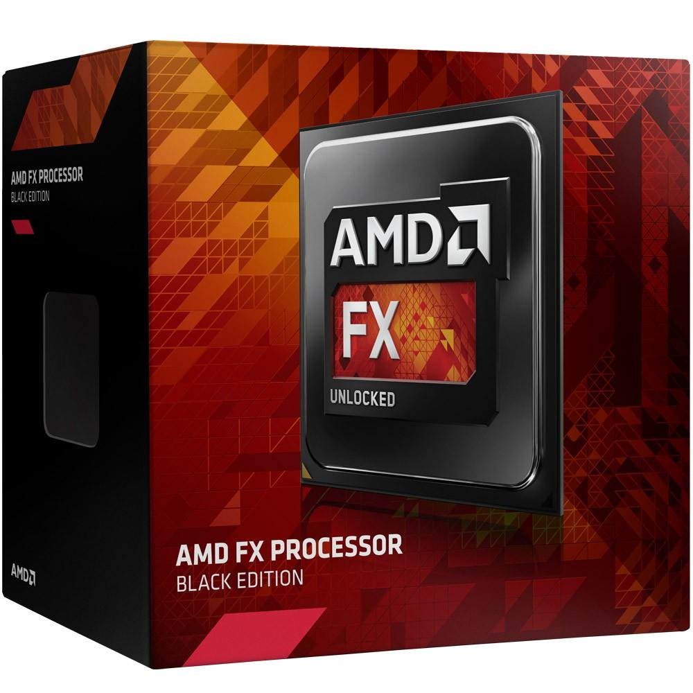 Processador AMD FX 8300 Black, Cache 16MB, 3.3GHz (4.2GHz Max Turbo), AM3+ - FD8300WMHKBOX
