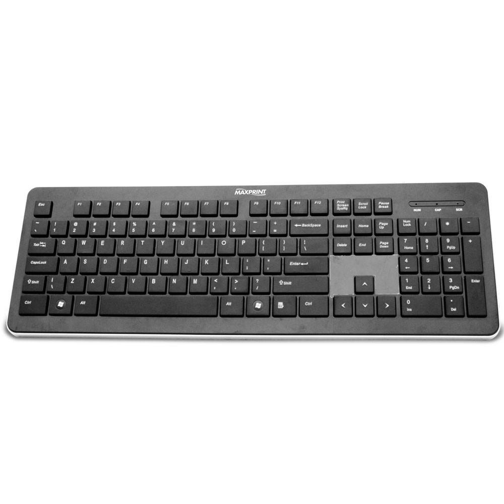 Imagem 2 de 3 do produto Teclado e Mouse Maxprint s/Fio 6011349