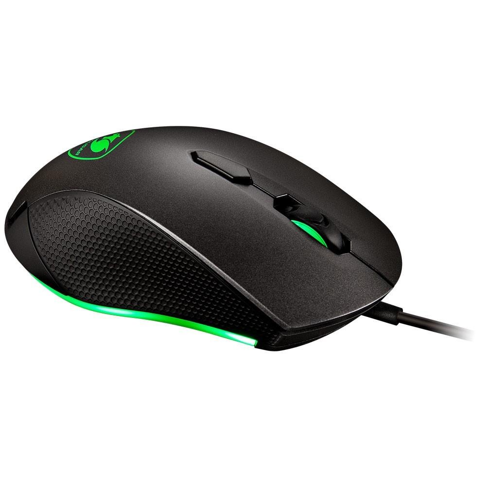 Mouse Cougar Minos X3, LED, 3200 DPI, Sensor Óptico, 6 Botões, Preto
