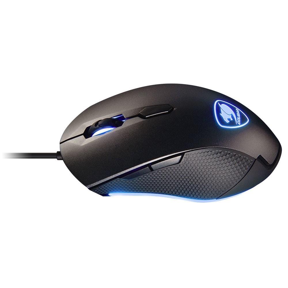 Mouse Cougar Minos X3, LED, 3200 DPI, Sensor Óptico, 6 Botões, Preto