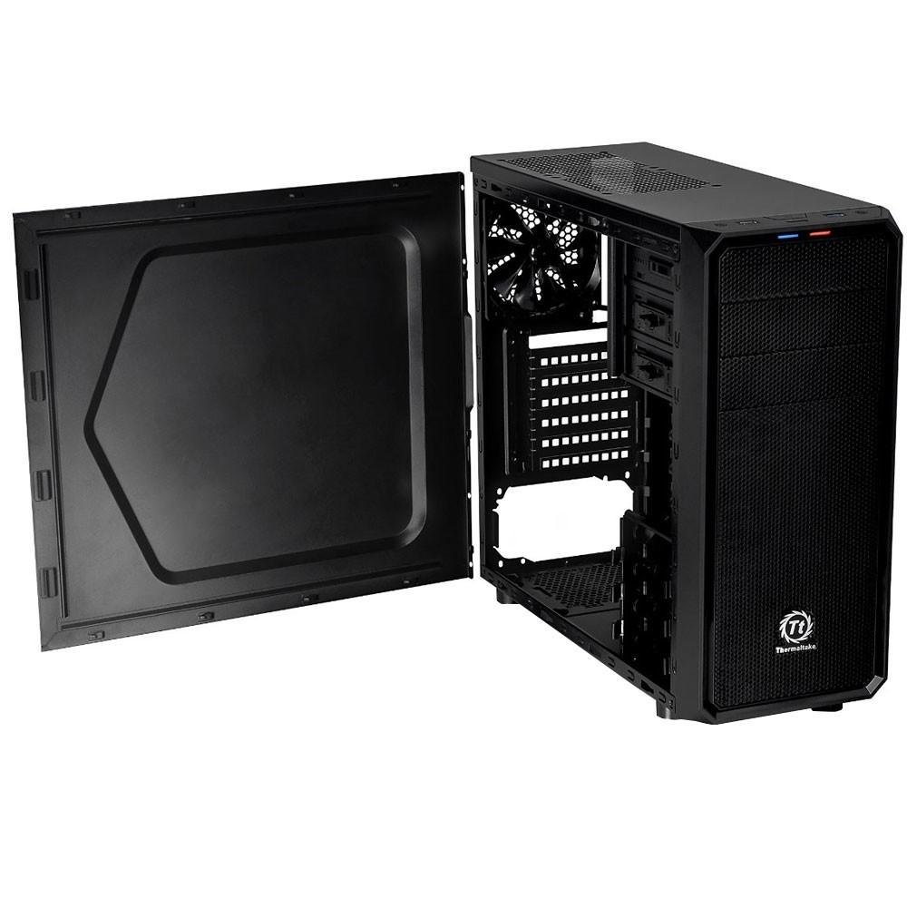 Gabinete Thermaltake Versa H25 Preto SECC CA-1C2-00M1WN-00 Gabinete Thermaltake Versa H25 Preto SECC CA-1C2-00M1WN-00