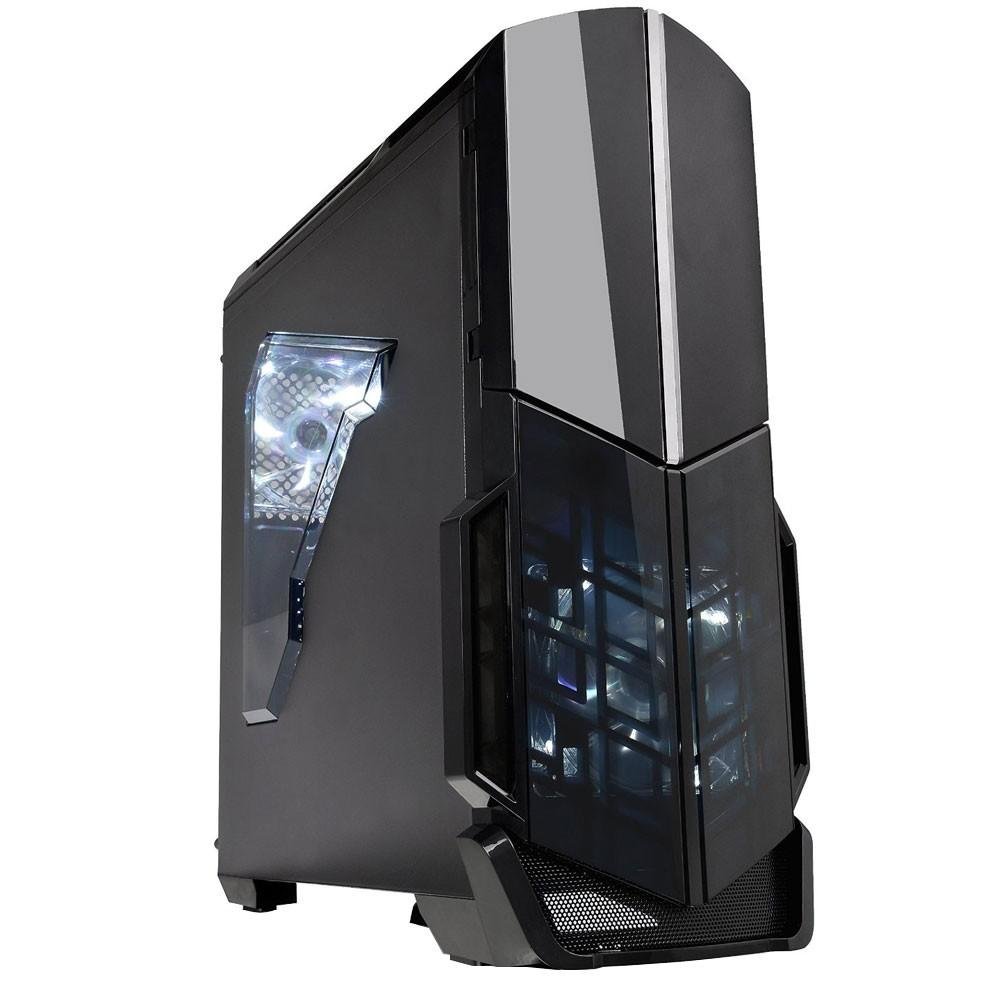 Gabinete Thermaltake Versa N21 SGCC Preto  CA-1D9-00M1WN-00
