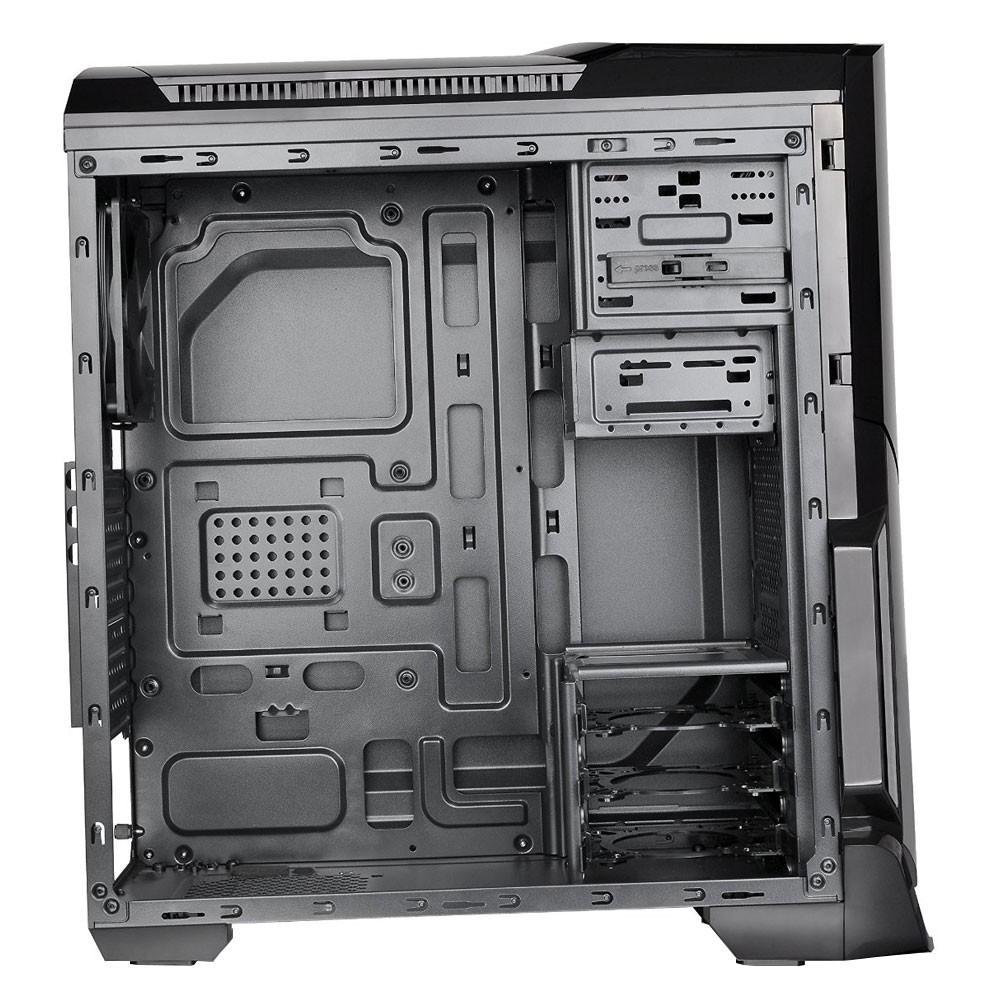Gabinete Thermaltake Versa N21 SGCC Preto  CA-1D9-00M1WN-00