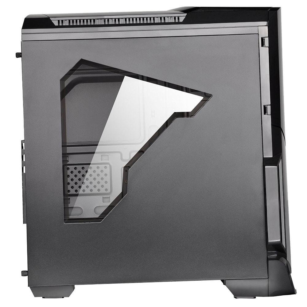 Gabinete Thermaltake Versa N21 SGCC Preto  CA-1D9-00M1WN-00