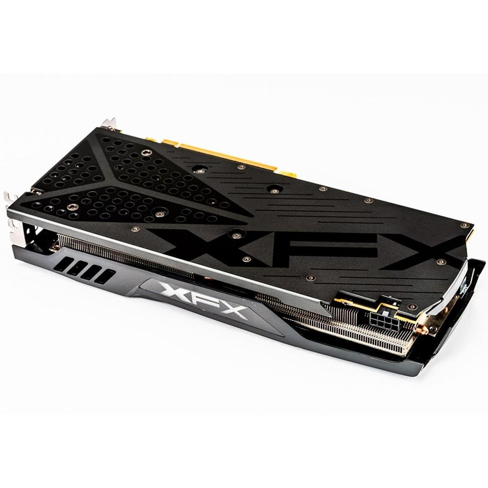 Placa de Vídeo VGA AMD XFX RX 480 8GB GTR DDR5 1338Mhz Black LED XFX RX-480P8DBA6
