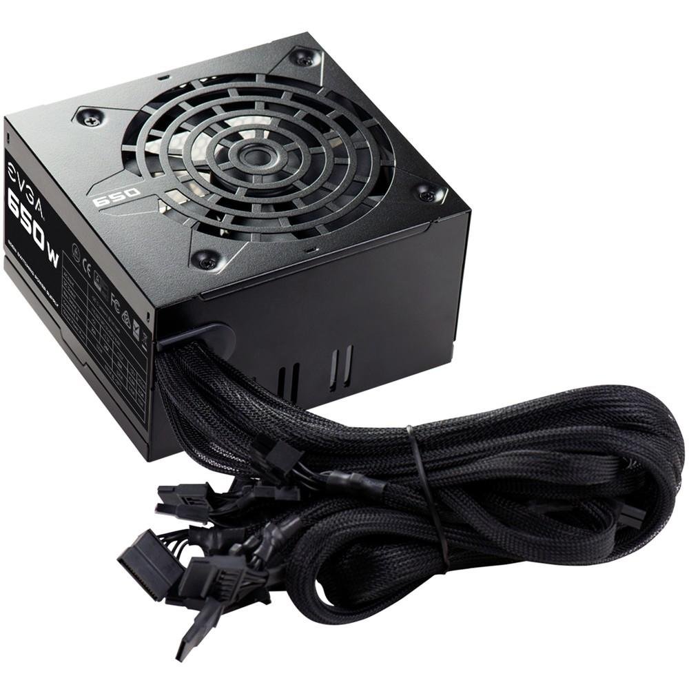 Fonte EVGA 650W 100-N1-0650-L Fonte EVGA 650W 100-N1-0650-L