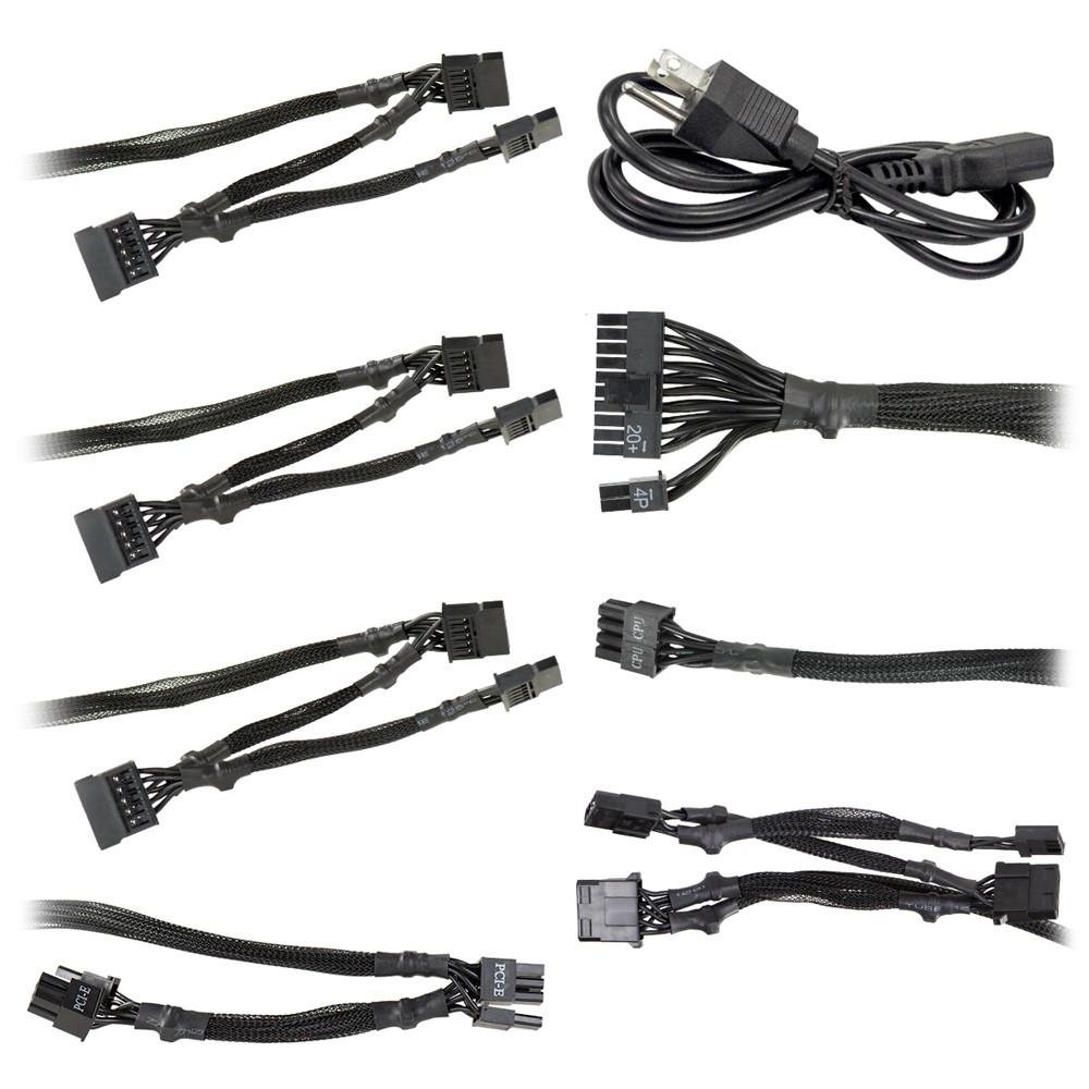 Imagem 2 de 6 do produto Fonte EVGA, 750W, Sem Cabos, Preto  - 100-N1-0750-L