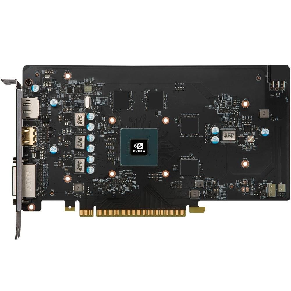 Imagem 8 de 8 do produto Placa de Vídeo GTX 1050 Ti MSI NVIDIA GeForce Gaming X 4G, GDDR5