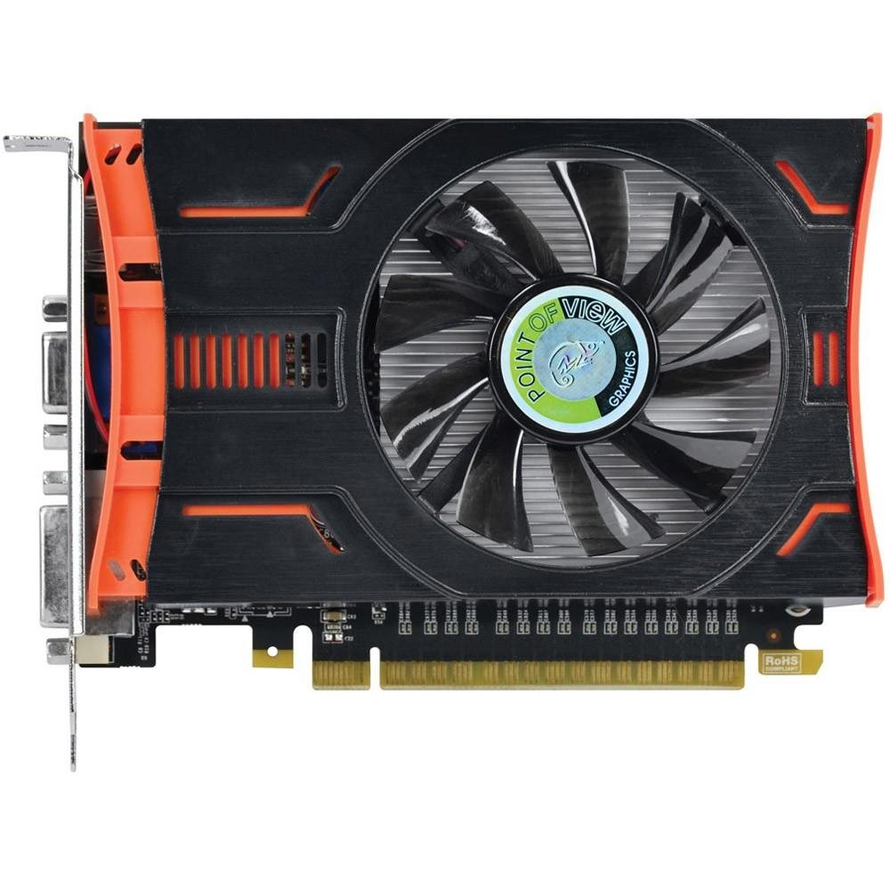 Imagem 6 de 7 do produto Placa de Vídeo VGA Point of View GeForce GTX 650 2GB DDR5 128-Bits PCI-Express 3.0 - VGA-650-C1-2048