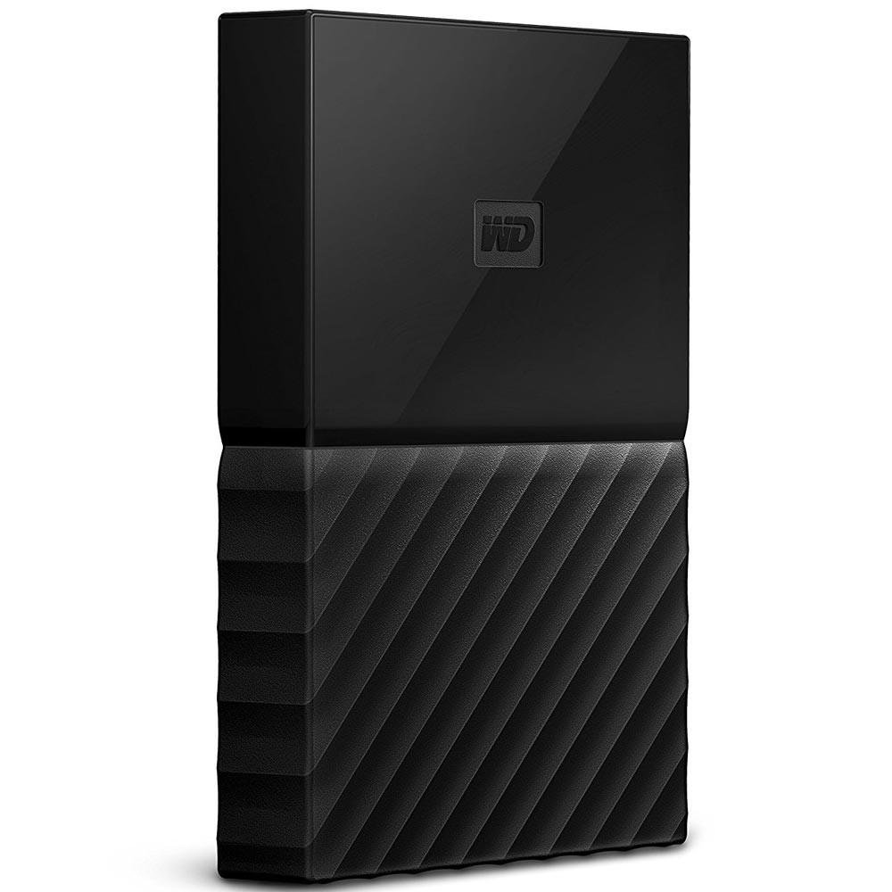 Imagem 2 de 2 do produto HD Externo Portátil WD My Passport USB 3.0 1TB Preto- WDBYNN0010BBK
