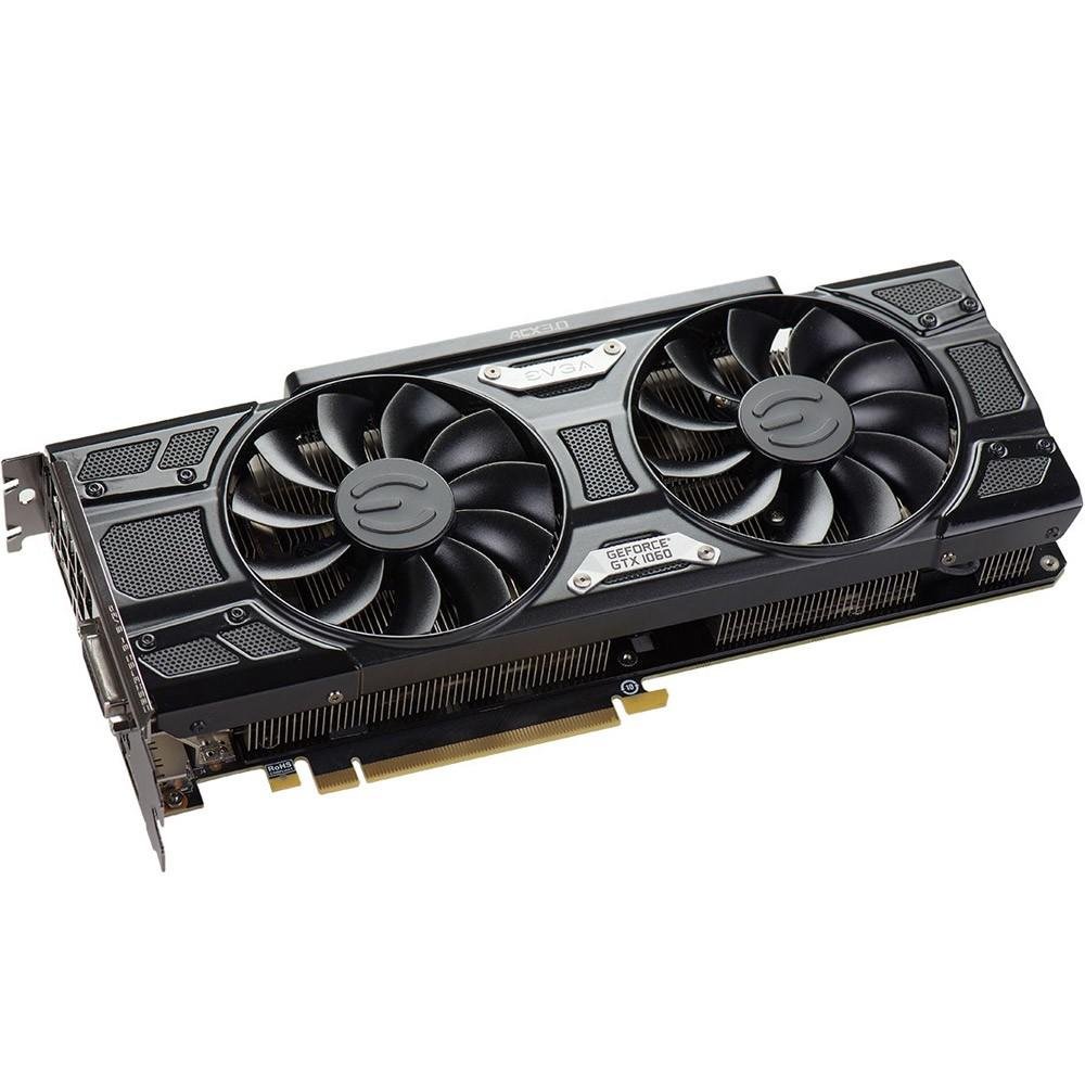 Placa de Vídeo EVGA NVIDIA GeForce GTX 1060 SSC DT Gaming 6GB, GDDR5 - 06G-P4-6265-KR