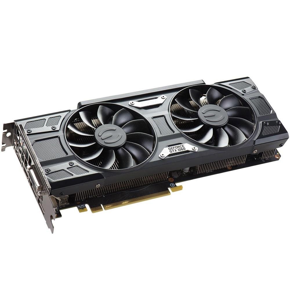 Placa de Vídeo EVGA NVIDIA GeForce GTX 1060 Gaming 6GB, GDDR5 - 06G-P4-6262-KR