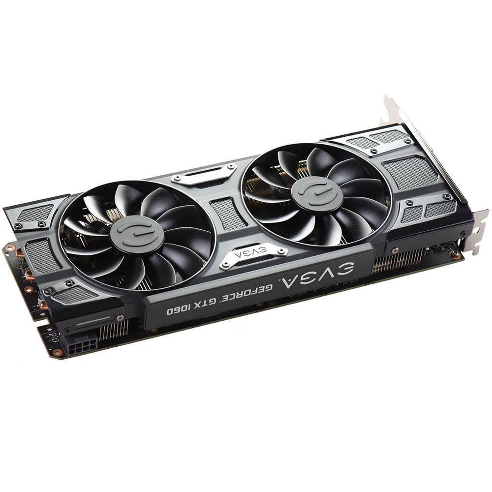 Placa de Vídeo EVGA NVIDIA GeForce GTX 1060 Gaming 6GB, GDDR5 - 06G-P4-6262-KR