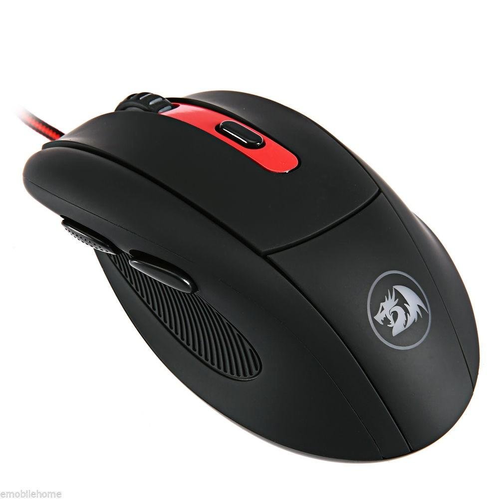 Imagem 2 de 9 do produto Mouse Gamer Redragon Smilodon, 1000/1600/2000dpi - M605