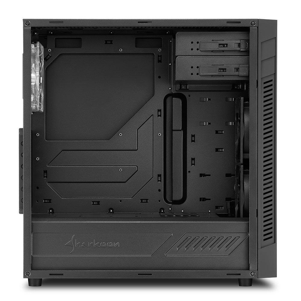 Imagem 4 de 6 do produto Gabinete Sharkoon ATX Lateral em Acrílico USB3.0 Len Fan S25-W ATX
