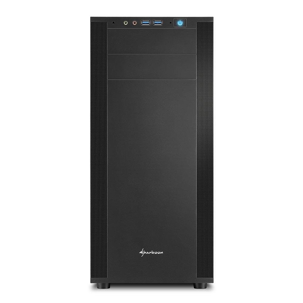 Gabinete ATX Sharkoon Som Virtual 7.1 Integrado, USB 3.0, Preto - M25-W Gabinete ATX Sharkoon Som Virtual 7.1 Integrado, USB 3.0, Preto - M25-W