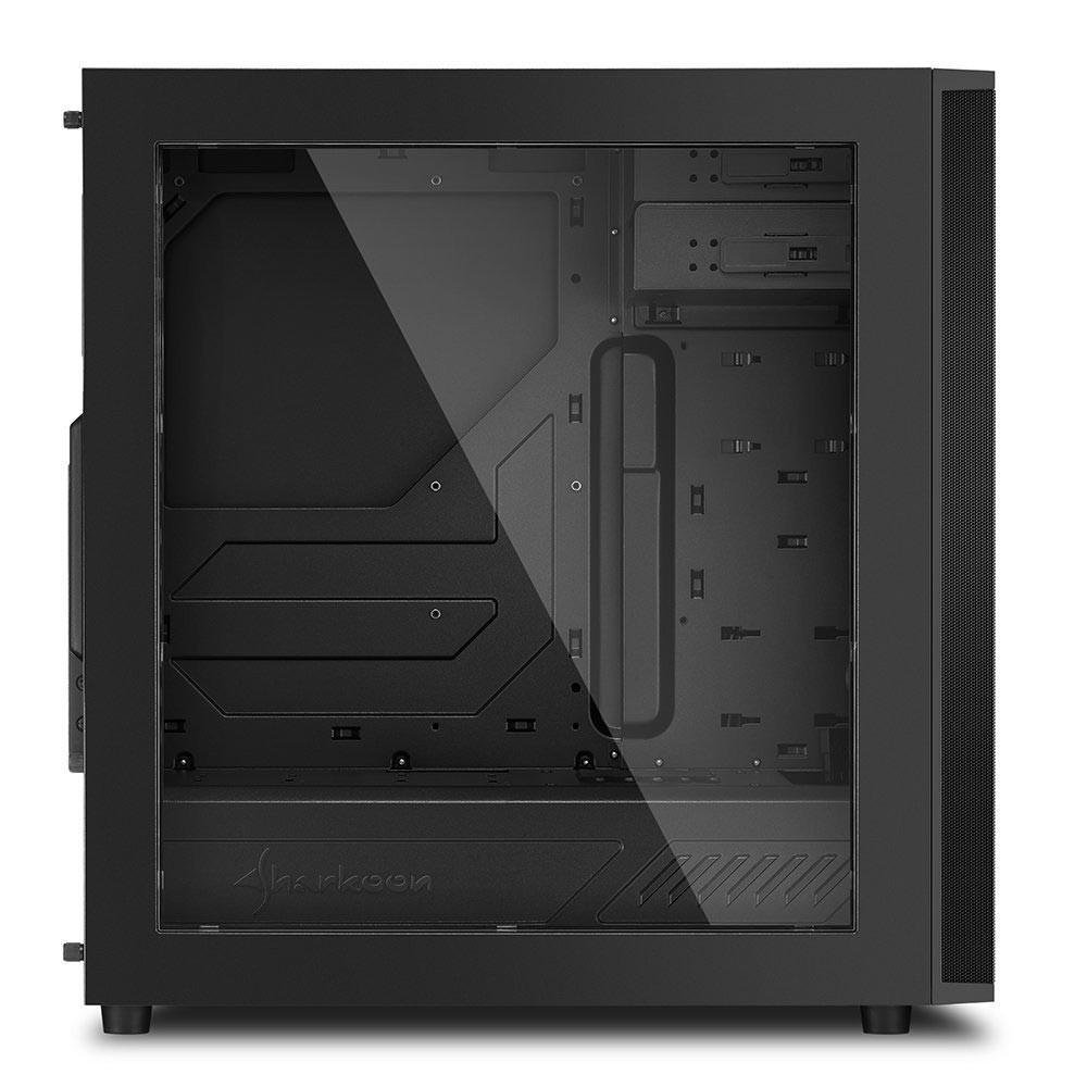 Gabinete ATX Sharkoon Som Virtual 7.1 Integrado, USB 3.0, Preto - M25-W Gabinete ATX Sharkoon Som Virtual 7.1 Integrado, USB 3.0, Preto - M25-W