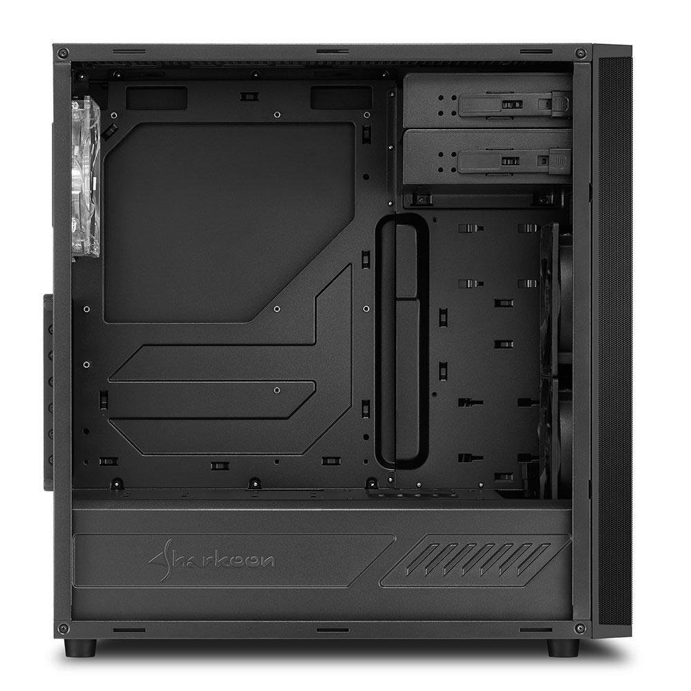 Gabinete ATX Sharkoon Som Virtual 7.1 Integrado, USB 3.0, Preto - M25-W Gabinete ATX Sharkoon Som Virtual 7.1 Integrado, USB 3.0, Preto - M25-W