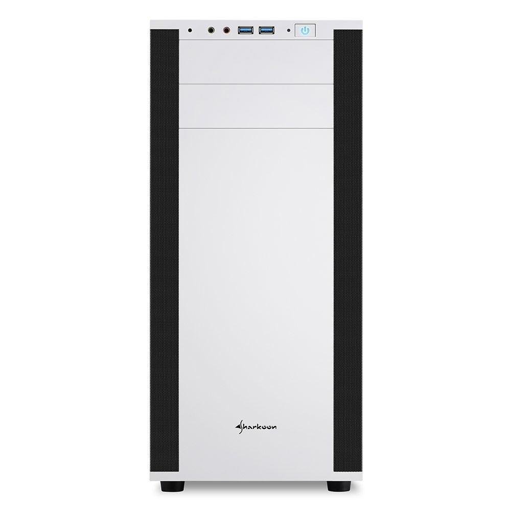 Imagem 4 de 6 do produto Gabinete ATX Sharkoon Som Virtual 7.1 Integrado, USB 3.0, Branco - M25-W