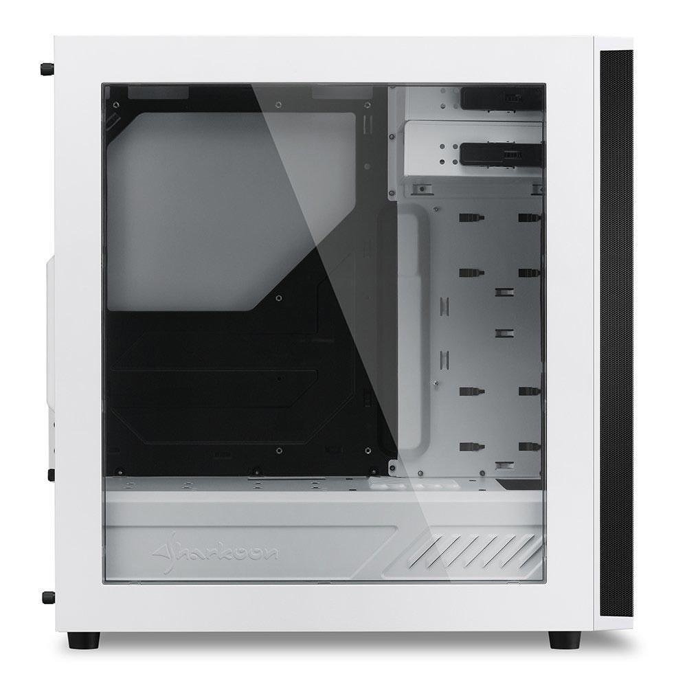 Imagem 6 de 6 do produto Gabinete ATX Sharkoon Som Virtual 7.1 Integrado, USB 3.0, Branco - M25-W