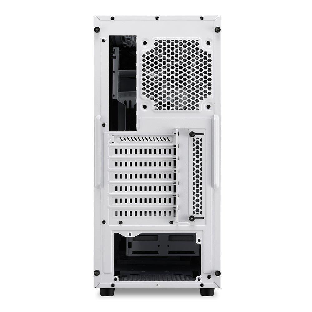 Imagem 5 de 6 do produto Gabinete ATX Sharkoon Som Virtual 7.1 Integrado, USB 3.0, Branco - M25-W