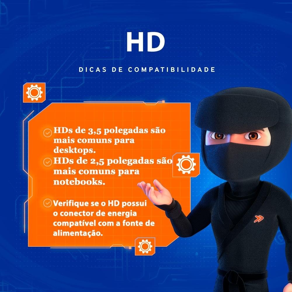HD Interno Seagate BarraCuda, 1TB, SATA, 3.5' - ST1000DM010
