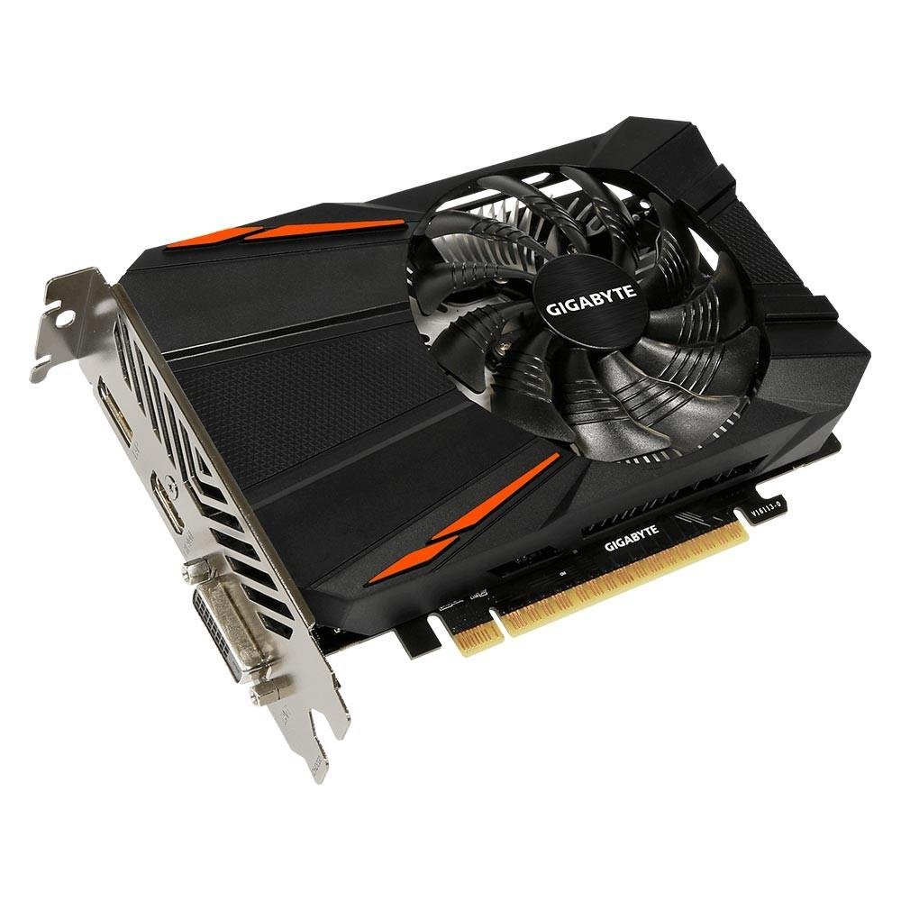 Placa de Vídeo GTX 1050 Ti Gigabyte NVIDIA GeForce D5, 4GB GDDR5 - GV-N105TD5-4GD Placa de Vídeo GTX 1050 Ti Gigabyte NVIDIA GeForce D5, 4GB GDDR5 - GV-N105TD5-4GD
