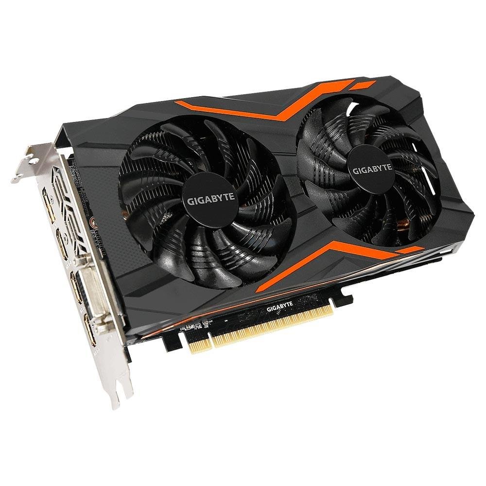Placa de Vídeo Gigabyte NVIDIA GeForce GTX 1050 Ti G1 Gaming 4GB, GDDR5 - GV-N105TG1 GAMING-4GD Placa de Vídeo Gigabyte NVIDIA GeForce GTX 1050 Ti G1 Gaming 4GB, GDDR5 - GV-N105TG1 GAMING-4GD