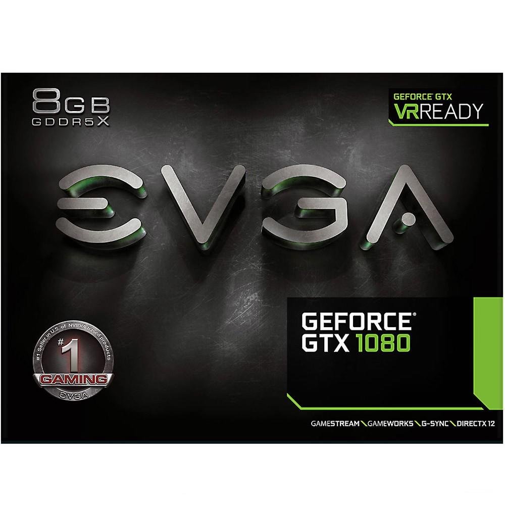 Imagem 7 de 7 do produto Placa de Vídeo VGA NVIDIA EVGA GEFORCE GTX 1080 8GB GDDR5 X 256Bits - 08G-P4-5180-KR