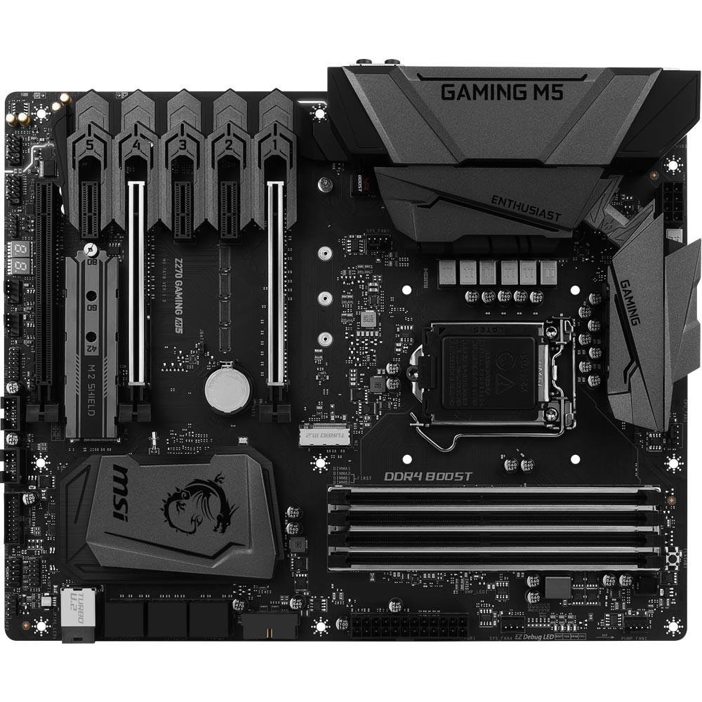Imagem 7 de 8 do produto Placa-Mãe MSI p/ Intel LGA 1151 ATX Z270 GAMING M5 DDR4