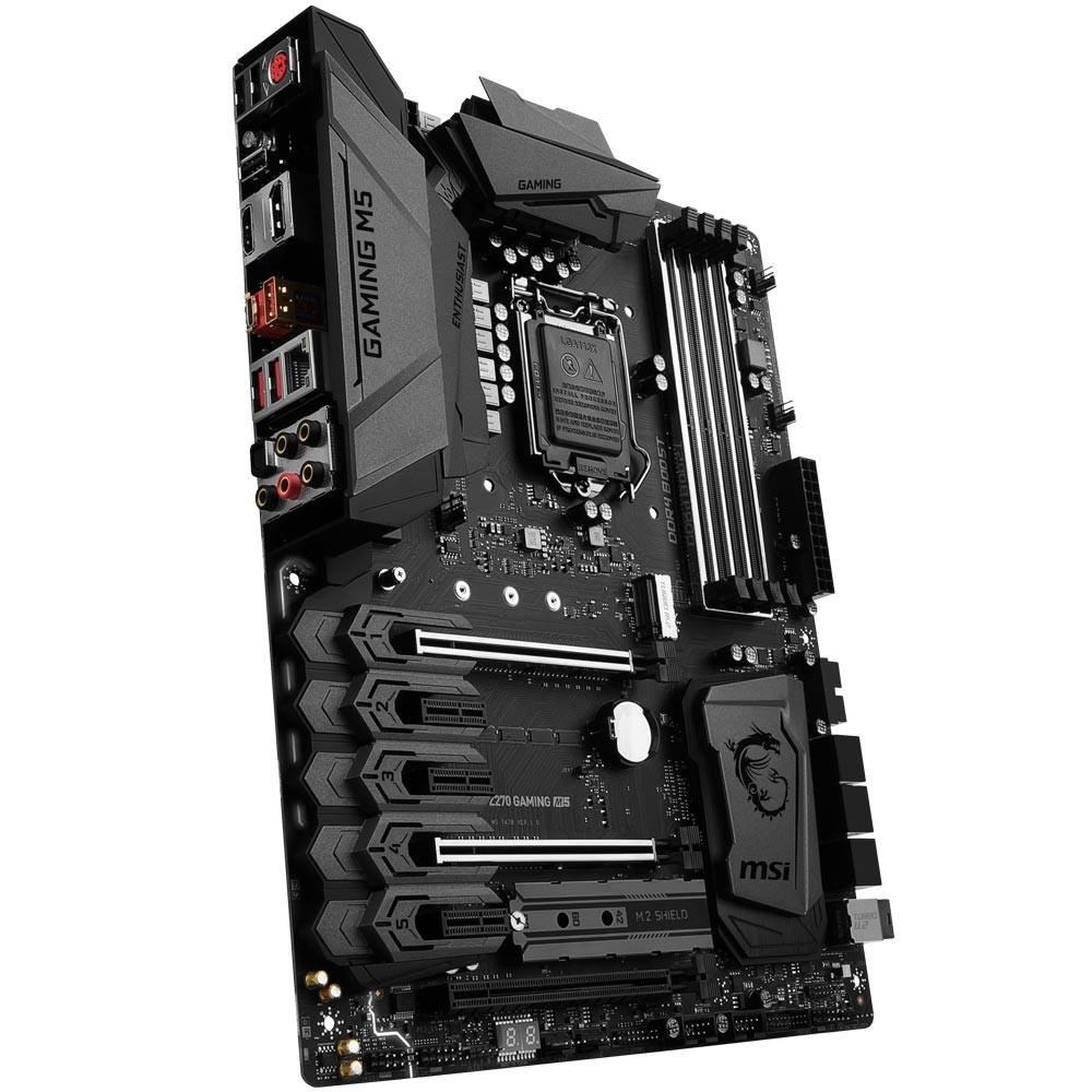 Imagem 6 de 8 do produto Placa-Mãe MSI p/ Intel LGA 1151 ATX Z270 GAMING M5 DDR4