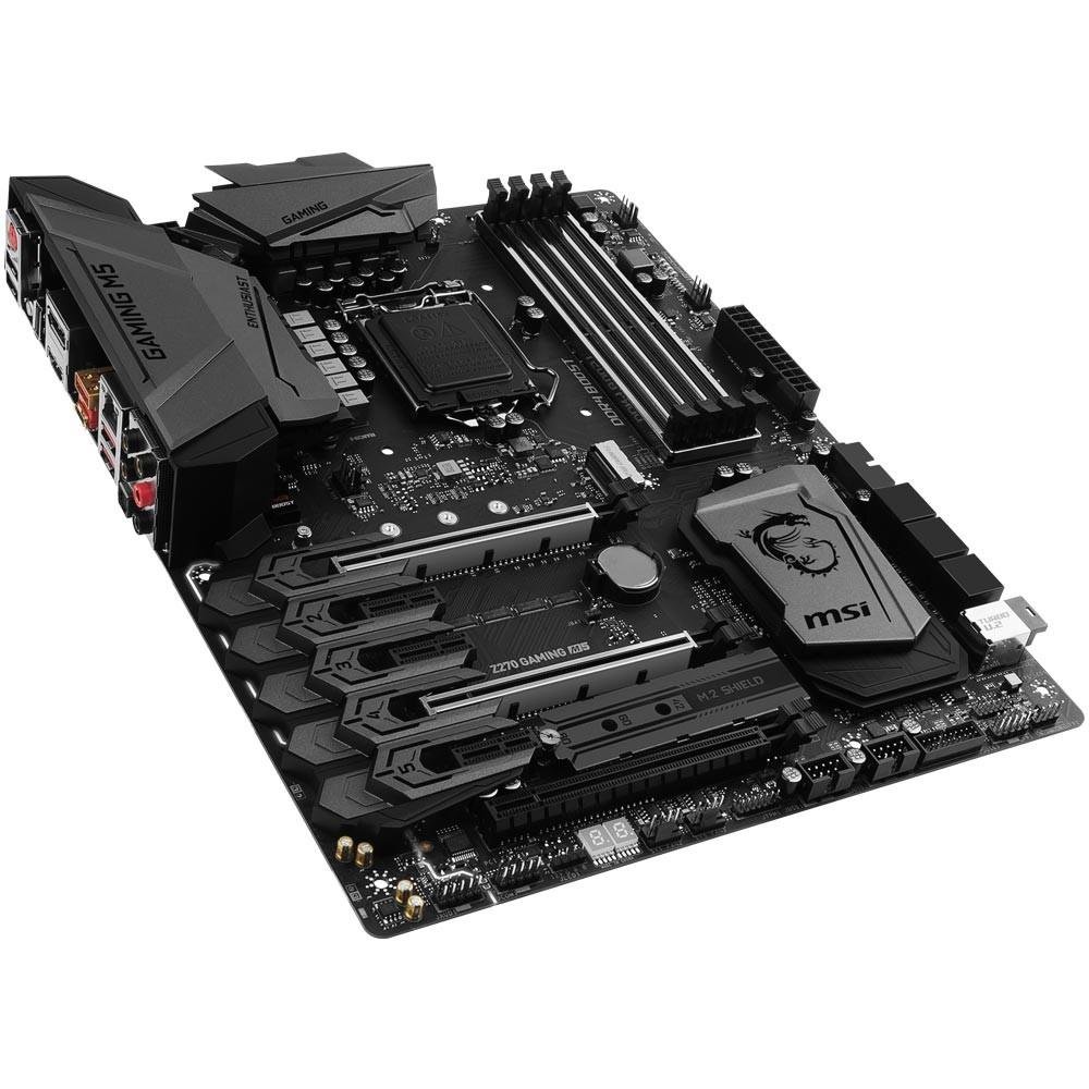 Imagem 2 de 8 do produto Placa-Mãe MSI p/ Intel LGA 1151 ATX Z270 GAMING M5 DDR4