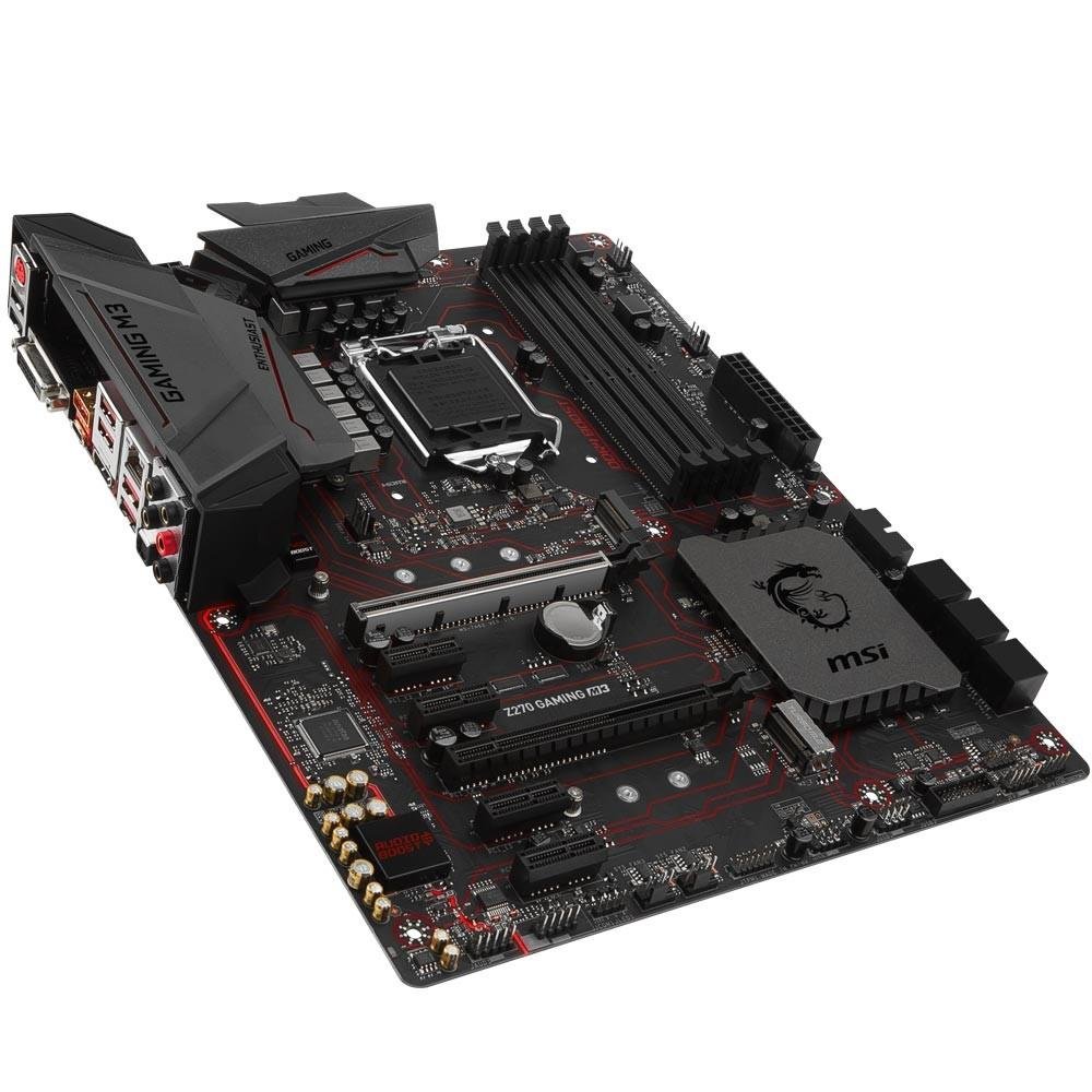 Placa-Mãe MSI p/ Intel LGA 1151 ATX Z270 GAMING M3 DDR4 Placa-Mãe MSI p/ Intel LGA 1151 ATX Z270 GAMING M3 DDR4