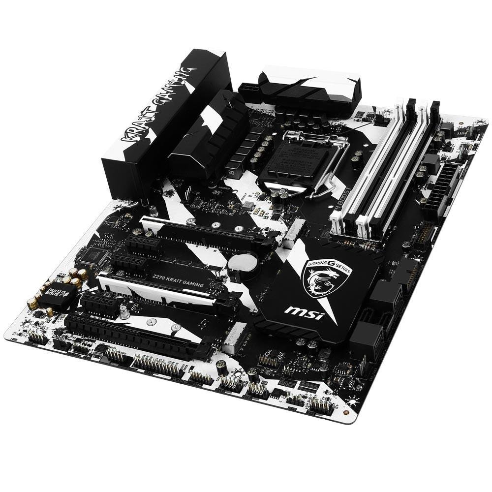 Placa-Mãe MSI p/ Intel LGA 1151 ATX Z270 KRAIT GAMING DDR4 Placa-Mãe MSI p/ Intel LGA 1151 ATX Z270 KRAIT GAMING DDR4