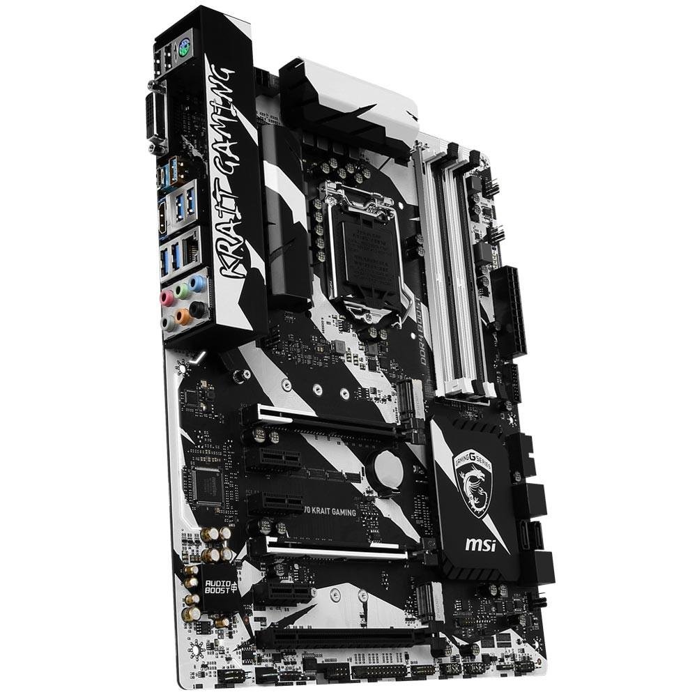 Placa-Mãe MSI p/ Intel LGA 1151 ATX Z270 KRAIT GAMING DDR4 Placa-Mãe MSI p/ Intel LGA 1151 ATX Z270 KRAIT GAMING DDR4
