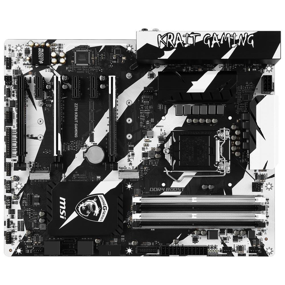 Placa-Mãe MSI p/ Intel LGA 1151 ATX Z270 KRAIT GAMING DDR4 Placa-Mãe MSI p/ Intel LGA 1151 ATX Z270 KRAIT GAMING DDR4