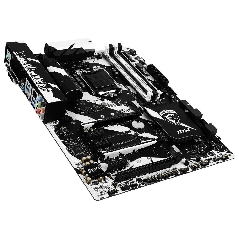 Placa-Mãe MSI p/ Intel LGA 1151 ATX Z270 KRAIT GAMING DDR4 Placa-Mãe MSI p/ Intel LGA 1151 ATX Z270 KRAIT GAMING DDR4