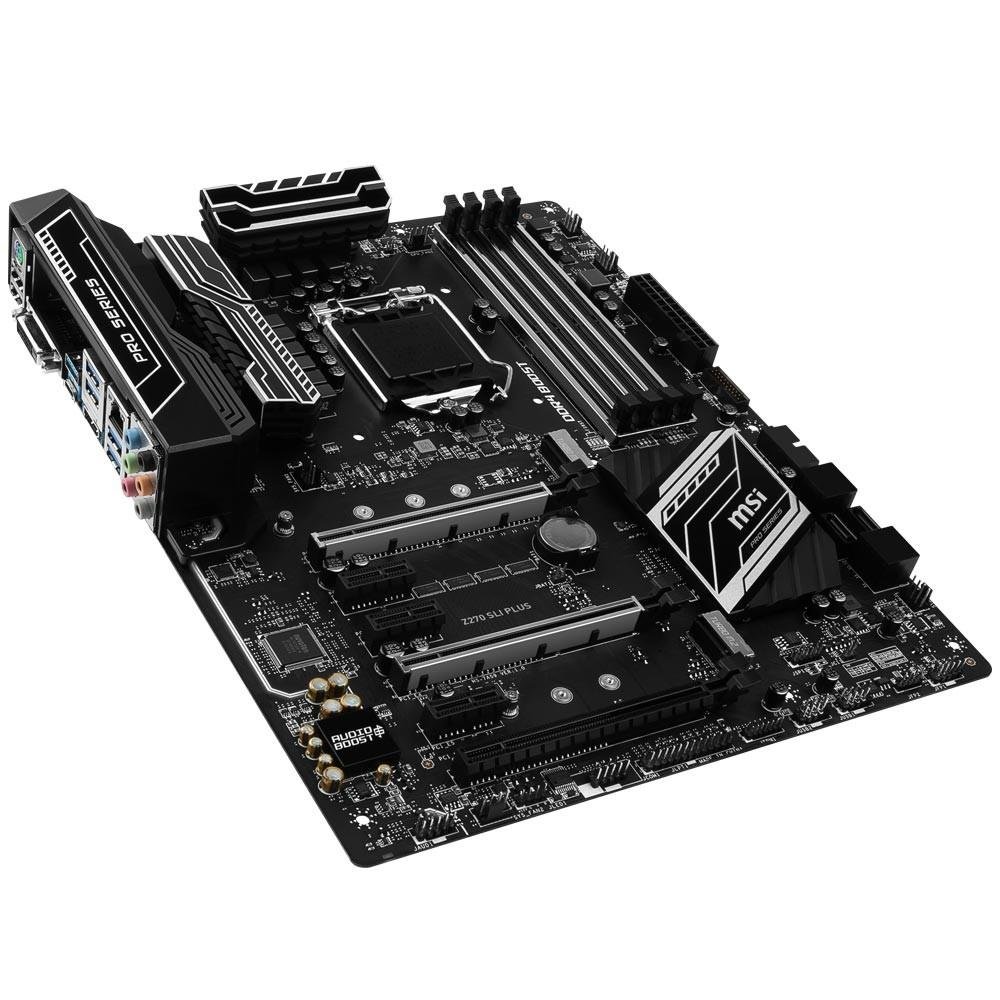 Placa-Mãe MSI Z270 SLI Plus, Intel, LGA 1151, ATX, DDR4 Placa-Mãe MSI Z270 SLI Plus, Intel, LGA 1151, ATX, DDR4