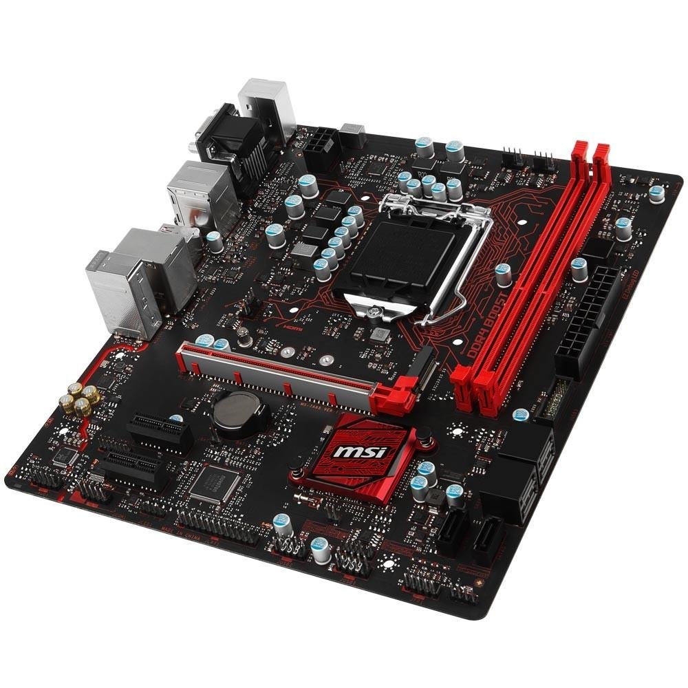 Imagem 3 de 5 do produto Placa-Mãe MSI B250M Gaming Pro, Intel LGA 1151, mATX, DDR4 + Mouse Gamer