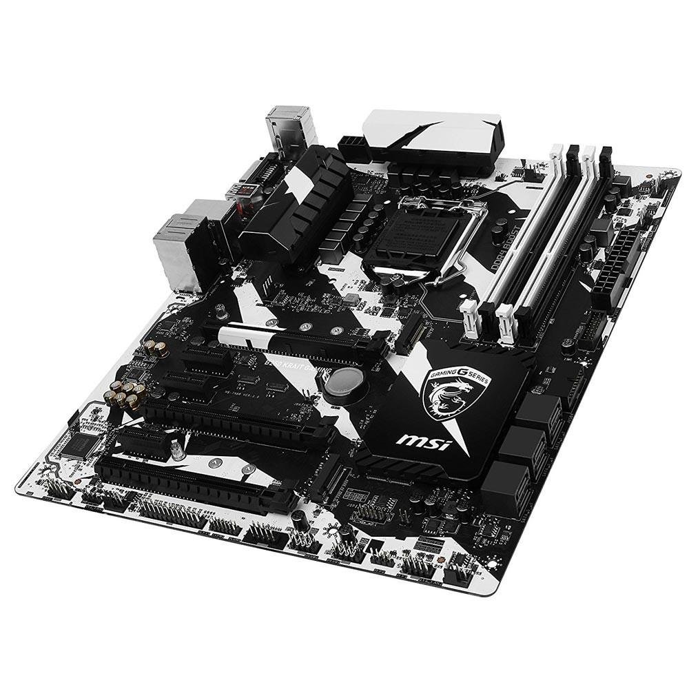 Placa-Mãe MSI p/ Intel LGA 1151 ATX B250 KRAIT GAMING DDR4