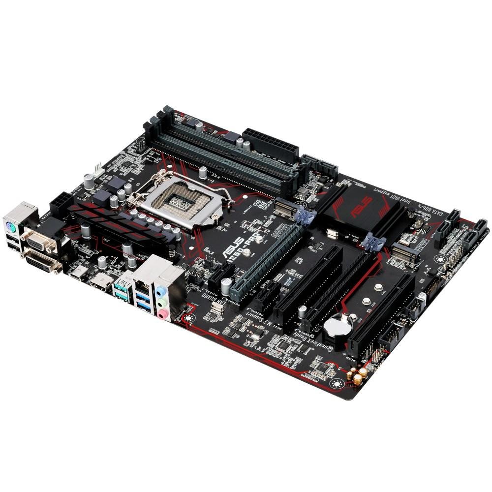 Placa-Mãe ASUS p/ Intel LGA 1151 ATX PRIME B250-PRO, 4 X DDR4,Safe Slot,Áudio Gamer,USB 3.0 Frontal, LED,2 M.2, CFX, VGA/DVI/HDMI