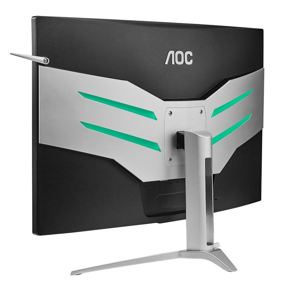 AOC 曲面 32インチ 144Hz ゲーミングモニター Monitor Gamer AOC Agon LED 32´ Widescreen Curvo| KaBuM!