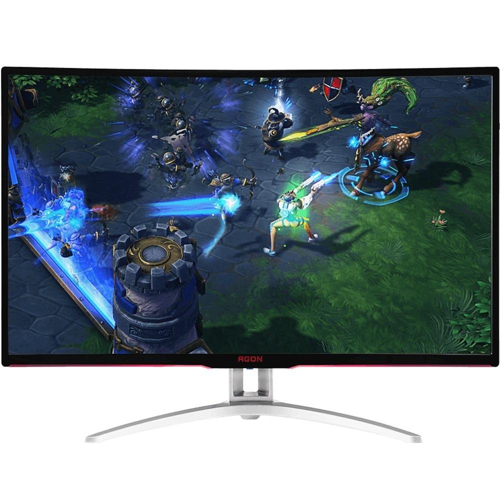 Monitor Gamer AOC Agon LED 32´ Widescreen Curvo| KaBuM!