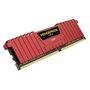 Memória Corsair Vengeance LPX, 4GB, 2400MHz, DDR4, CL14, Vermelho - CMK4GX4M1A2400C14R