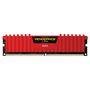 Memória Corsair Vengeance LPX, 4GB, 2400MHz, DDR4, CL14, Vermelho - CMK4GX4M1A2400C14R